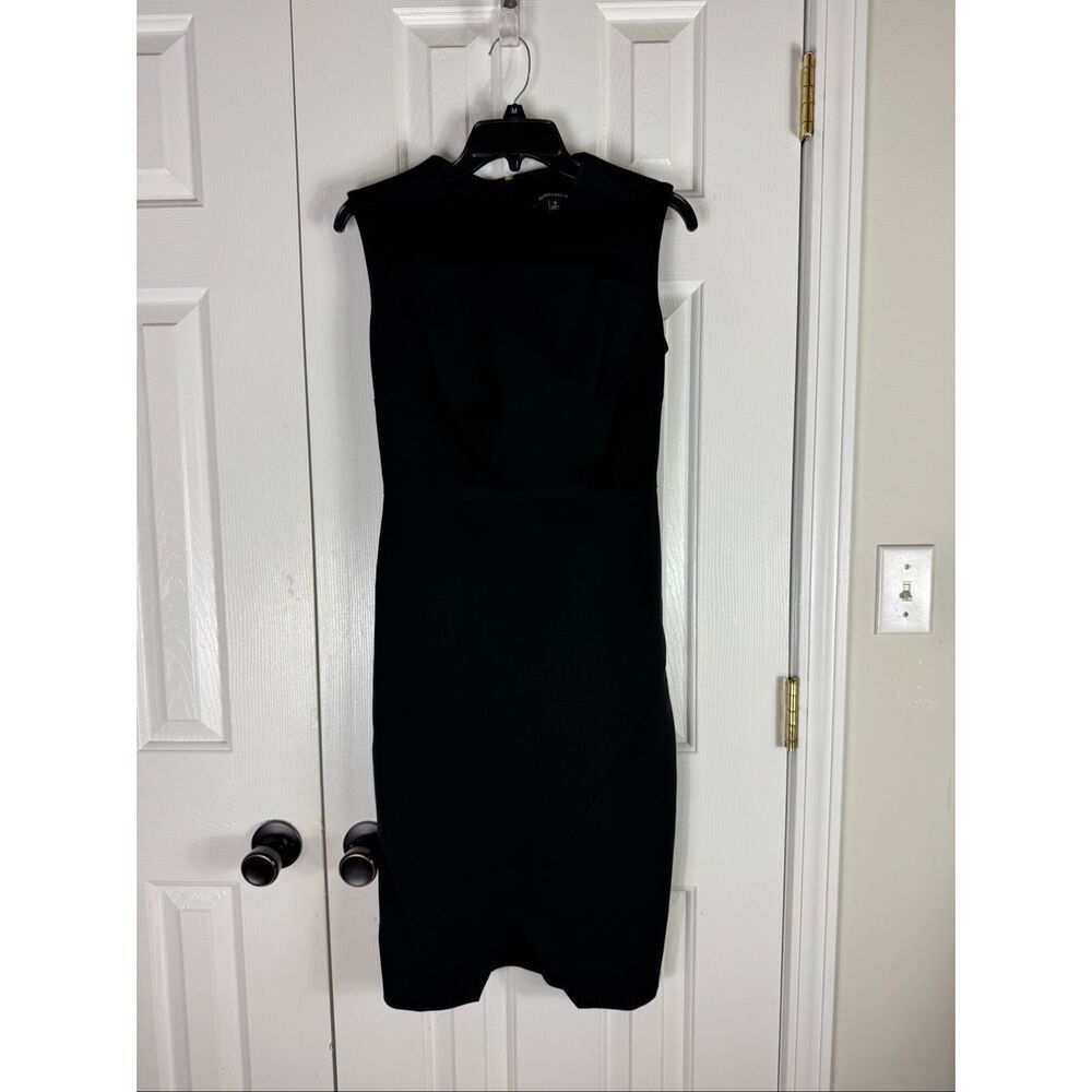 Banana Republic Womens Black Fitted Elegant  Dress Size 6
